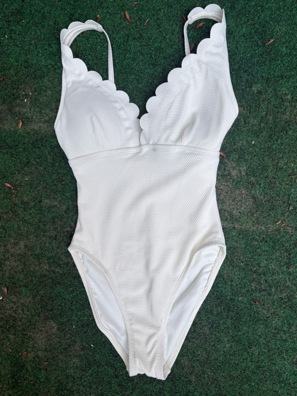 kate spade ivory one piece swimsuit nwt XS - Picture 5 of 8